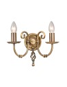 Elstead ARTISAN 2x60W E14 ART2 AGD BRASS Wall lamp.
