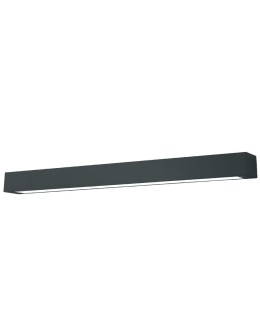 Light Prestige Ibros black wall lamp XL with IP44 3000K GS-LWA-18W 3000K BK 1xLED black