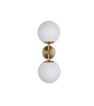 Wall lamps - Light Prestige Dorado wall lamp 2 gold 2xE14 gold/white - product 1