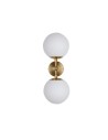 Light Prestige Dorado wall lamp 2 gold 2xE14 gold/white