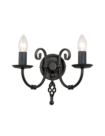 Elstead ARTISAN 2x60W E14 ART2 Wall lamp.