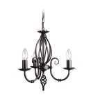 Chandelier chandeliers - Elstead ARTISAN 3x60W E14 ART3 Chandelier - product 1