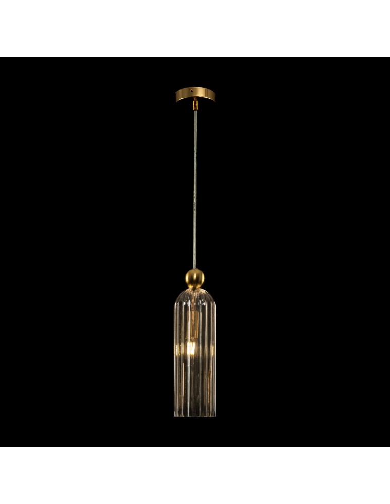 Pendant lamps - Maytoni Antic Pendant E14 1x40W Brown MOD302PL-01CG - product kolory-swiatla.pl 2
