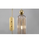 Glamour wall lamps - Maytoni Antic Wall Mounted E14 1x40W Brown MOD302WL-01CG - product 3