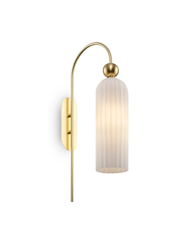 Glamour wall lamps - Maytoni Antic Wall E14 1x40W White MOD302WL-01W - product kolory-swiatla.pl 1