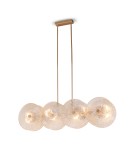 Pendant lamps - Maytoni Aster Pendant E14 8x40W Gold MOD007PL-08G1 - product 1