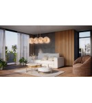 Pendant lamps - Maytoni Aster Pendant E14 8x40W Gold MOD007PL-08G1 - product 2