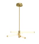 LED pendant lamps - Maytoni Axis Pendant LED 28W 3000K 3000lm Gold MOD106PL-L28G3K. - product 1