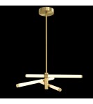 LED pendant lamps - Maytoni Axis Pendant LED 28W 3000K 3000lm Gold MOD106PL-L28G3K. - product 2