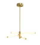 LED pendant lamps - Maytoni Axis Pendant LED 28W 3000K 3000lm Gold MOD106PL-L28G3K. - product 4