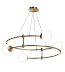 Modern pendant lamps - Maytoni Balance Pendant G9 4x40W Gold MOD317PL-04G - product 1