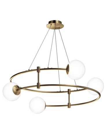 Maytoni Balance Pendant G9 4x40W Gold MOD317PL-04G
