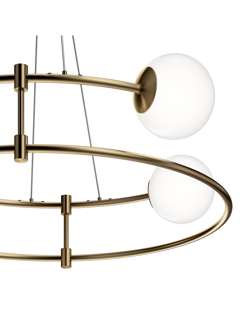 Modern pendant lamps - Maytoni Balance Pendant G9 4x40W Gold MOD317PL-04G - product kolory-swiatla.pl 3