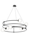 Maytoni Balance Pendant G9 6x40W Black MOD317PL-06B
