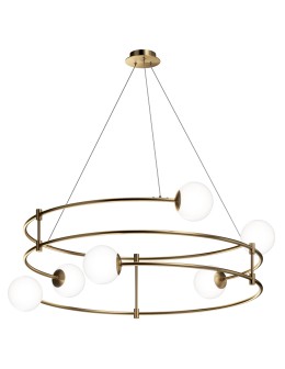 Maytoni Balance Wisząca G9 6x40W   Złoty  MOD317PL-06G