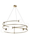 View Maytoni Balance Pendant G9 6x40W Gold MOD317PL-06G