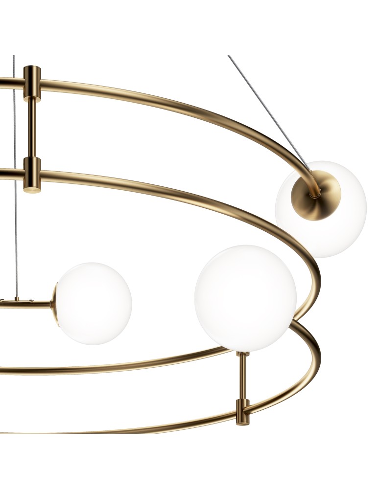 Modern pendant lamps - Maytoni Balance Pendant G9 6x40W Gold MOD317PL-06G - product kolory-swiatla.pl 3