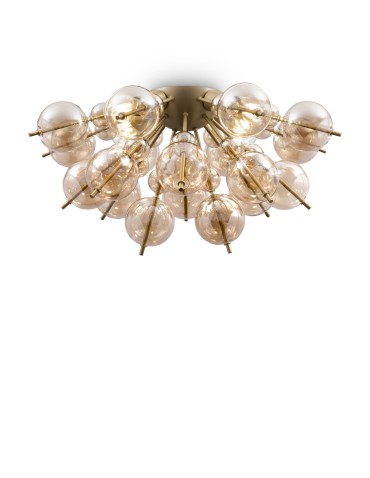 Maytoni Bolla Ceiling E27 4x60W Brass MOD133CL-04BS