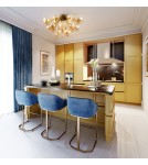 Ceiling lamps - Maytoni Bolla Ceiling E27 4x60W Brass MOD133CL-04BS - product 3
