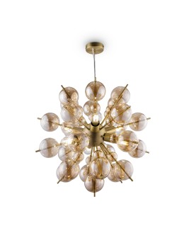 Maytoni Bolla Wisząca E27 6x60W   Mosiądz  MOD133PL-06BS