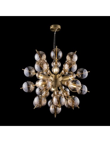 Maytoni Bolla Wisząca E27 6x60W   Mosiądz  MOD133PL-06BS - produkt 2