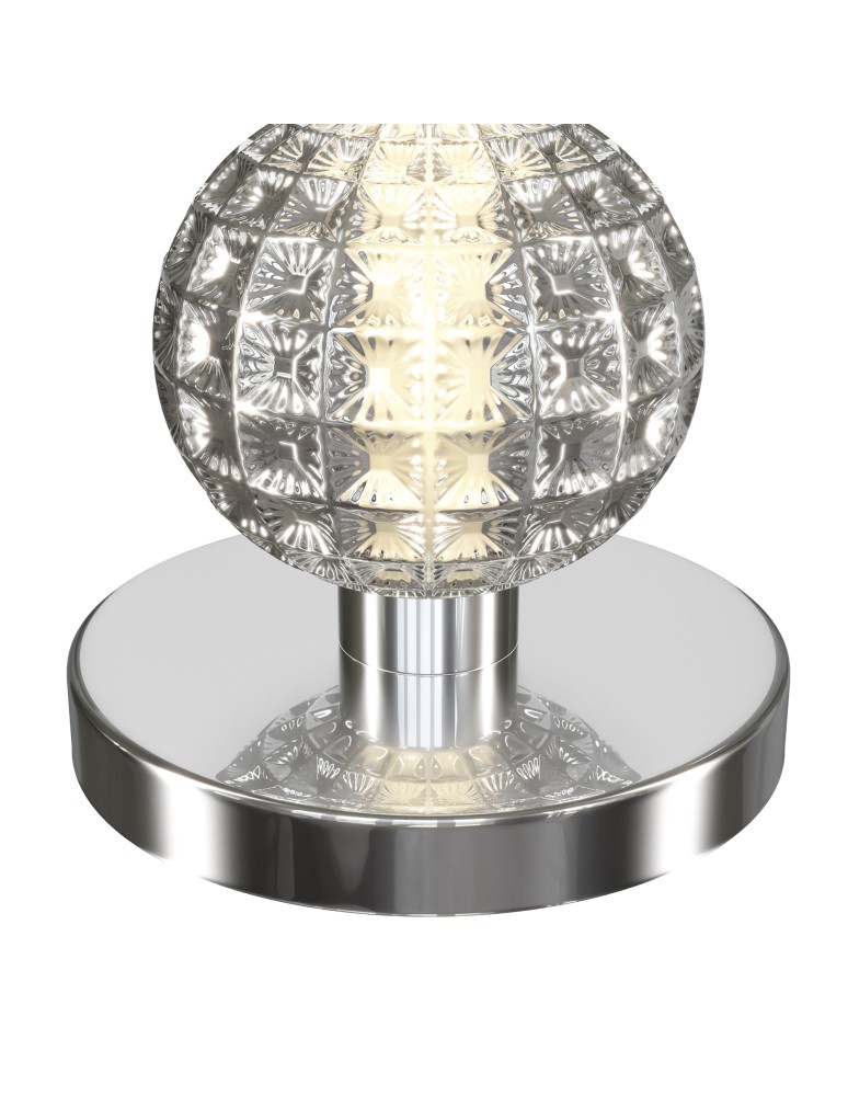 LED table lamps - Maytoni Collar LED Table 18W 3000K 300lm Chrome MOD301TL-L18CH3K. - product kolory-swiatla.pl 3