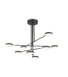 LED pendant lamps - Maytoni Fad LED Pendant 46.7W 2996K 2222lm Black MOD070PL-L48B3K - product 1