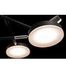 LED pendant lamps - Maytoni Fad LED Pendant 46.7W 2996K 2222lm Black MOD070PL-L48B3K - product 5