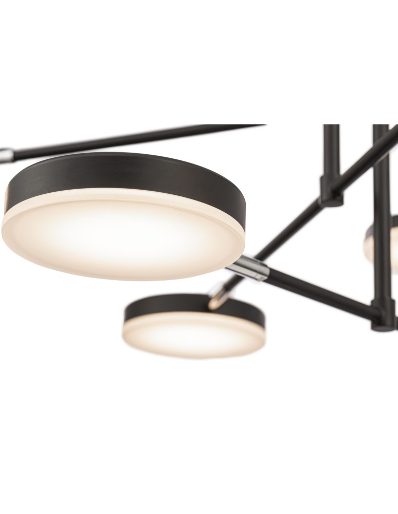 LED pendant lamps - Maytoni Fad LED Pendant 38.5W 2994K 2137lm Black MOD070PL-L38B3K - product kolory-swiatla.pl 3