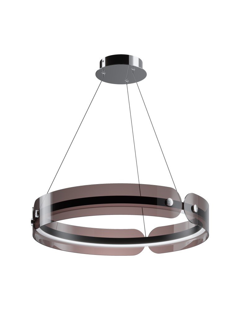 LED pendant lamps - Maytoni Interstellar LED Pendant 1x30W 4000K 550lm Gray MOD309PL-L30GR4K - product kolory-swiatla.pl 1