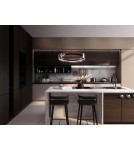 LED pendant lamps - Maytoni Interstellar LED Pendant 1x30W 4000K 550lm Gray MOD309PL-L30GR4K - product 3