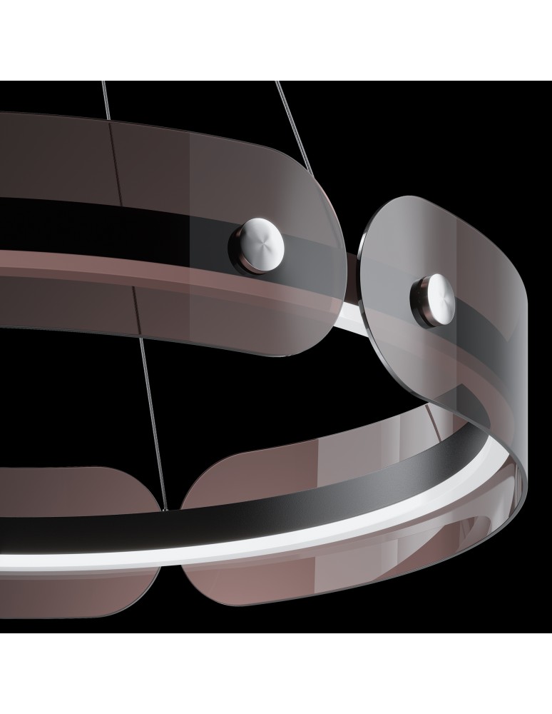 LED pendant lamps - Maytoni Interstellar LED Pendant 1x30W 4000K 550lm Gray MOD309PL-L30GR4K - product kolory-swiatla.pl 5