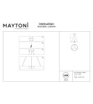 LED pendant lamps - Maytoni Interstellar LED Pendant 1x30W 4000K 550lm Gray MOD309PL-L30GR4K - product 6