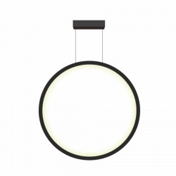 Light Prestige Mirror lampa wisząca duża czarna LP-999/1P L BK 1xLED czarny