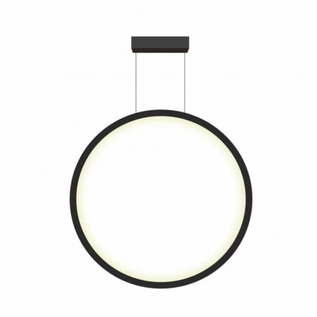 Light Prestige Mirror lampa wisząca duża czarna LP-999/1P L BK 1xLED czarny