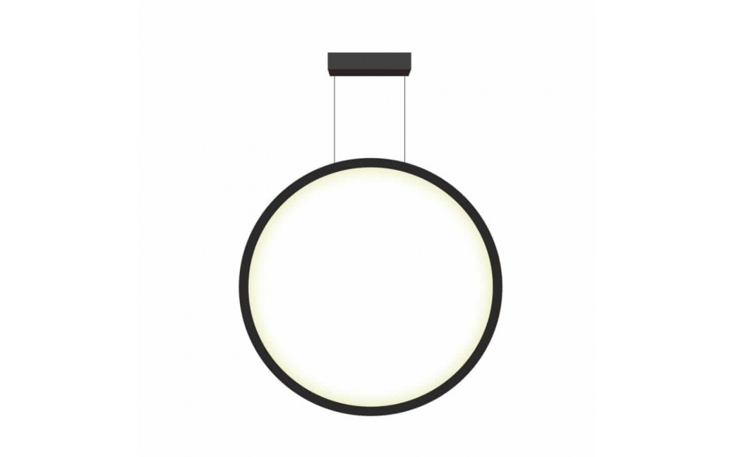 Light Prestige Mirror lampa wisząca mała czarna LP-999/1P S BK 1xLED czarny