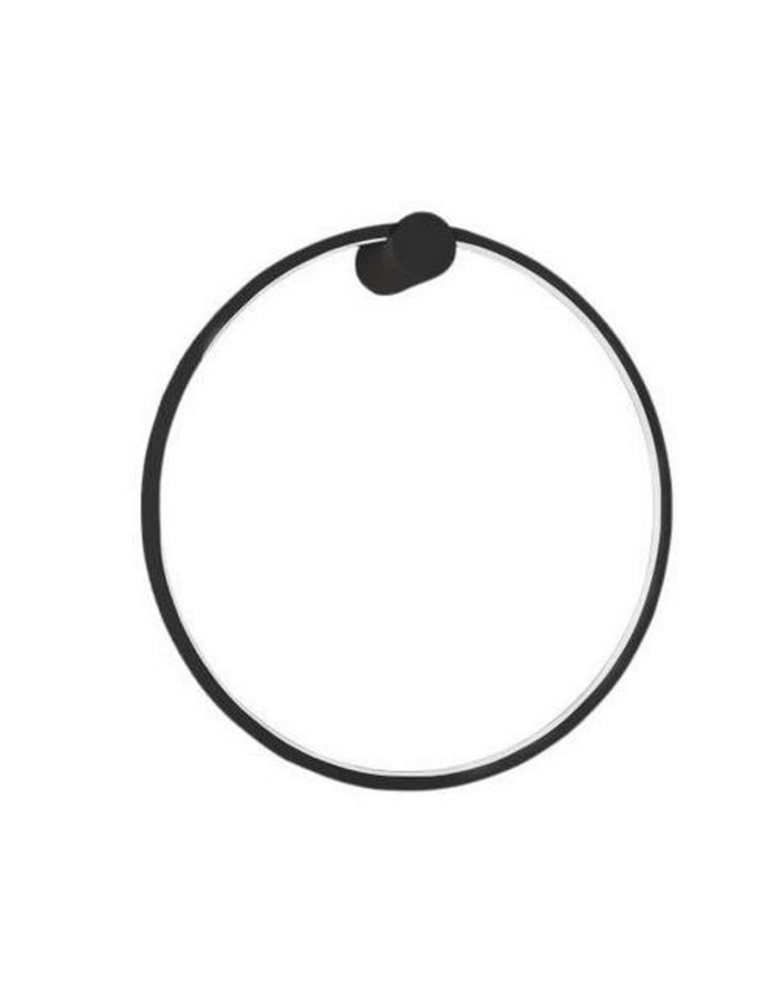 Bathroom wall lamps - Light Prestige Mirror wall lamp large black LP-999/1W L BK 1xLED IP44 black - product kolory-swiatla.pl 1