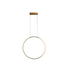 Pendant lamps circles - Light Prestige Mirror pendant small gold 1xLED IP44 gold LP-999/1P S GD - product 1