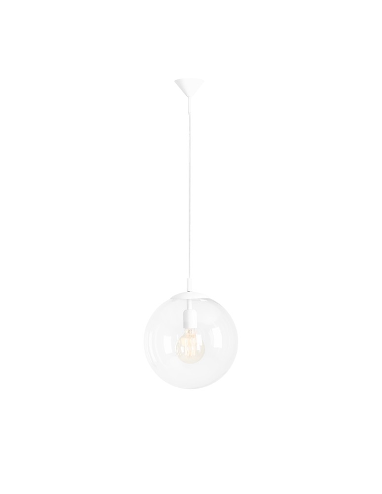 Pendant lamps spheres - ALDEX GLOBUS WHITE PENDING LAMP, 1 x max 60W (562G) - product kolory-swiatla.pl 1