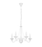 Chandelier chandeliers - ALDEX Chandelier Rose 5 WHITE, 5 x max 40W (397F) - product 1