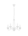 ALDEX Chandelier Rose 5 WHITE, 5 x max 40W (397F)