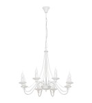 Chandelier chandeliers - ALDEX Chandelier Rose 8 WHITE, 8 x max 40W (397P) - product 1