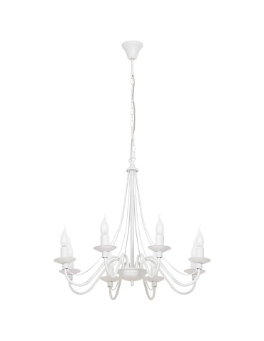 ALDEX Chandelier Rose 8 WHITE, 8 x max 40W (397P)