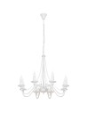 ALDEX Chandelier Rose 8 WHITE, 8 x max 40W (397P)
