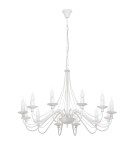 Chandelier chandeliers - ALDEX Chandelier Rose 12 WHITE, 12 x max 40W (397R) - product 1