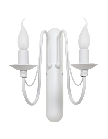 ALDEX KINKETT ROSE 2 WHITE, 2 x max 40W (397D)