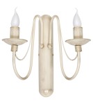 Chandelier wall lamps - ALDEX PROVANCE ROSE 2 CINKETT (BEige Aged), 2 x max 40W (397D9) - product 1