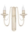 ALDEX PROVANCE ROSE 2 CINKETT (BEige Aged), 2 x max 40W (397D9)