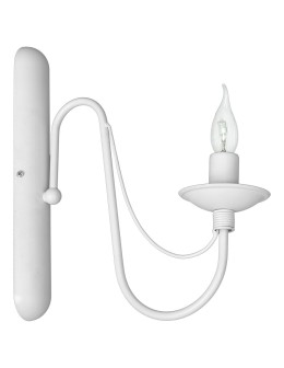 ALDEX KINKIET RÓŻA BIAŁY, 1 x max 40W (397C)