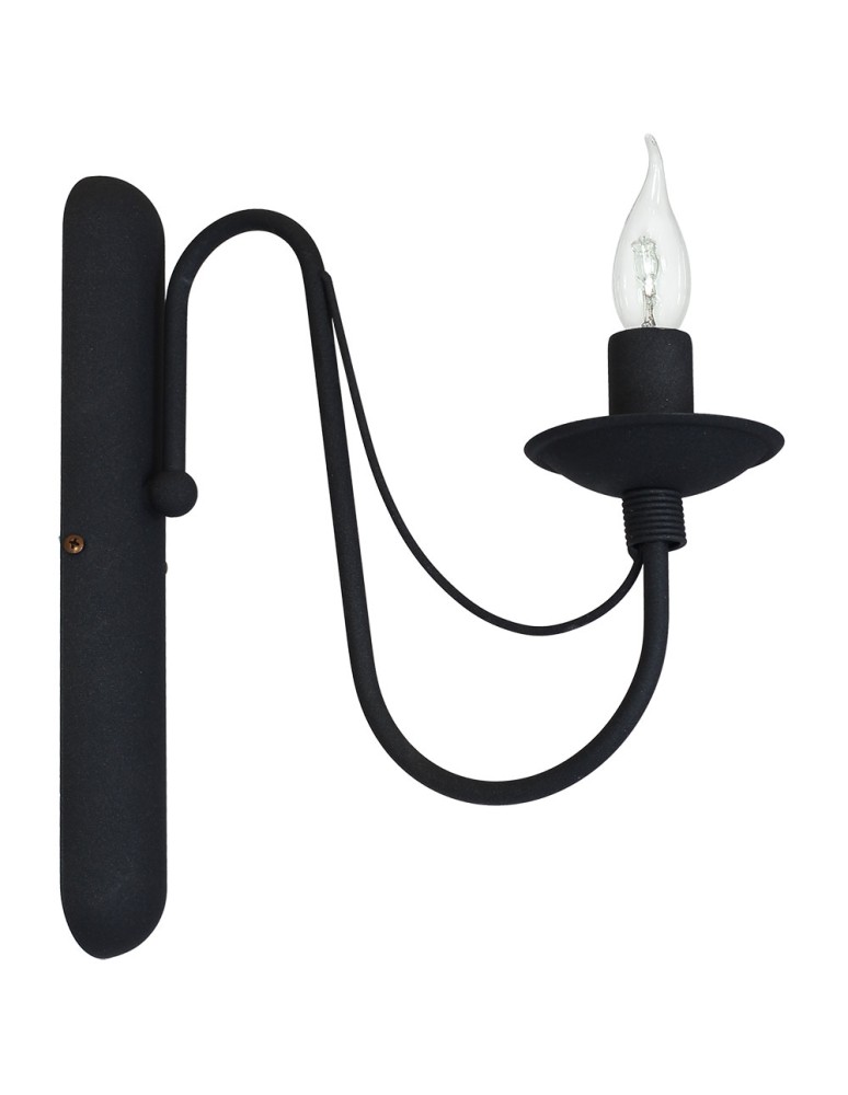 Chandelier wall lamps - ALDEX TICKET ROSE BLACK, 2 x max 40W (397C1) - product kolory-swiatla.pl 1